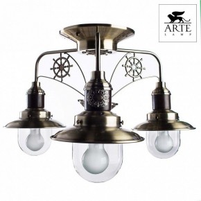 Потолочная люстра Arte Lamp Sailor A4524PL-3AB в Нефтекамске - neftekamsk.mebel24.online | фото 2