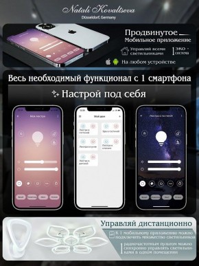 Потолочная люстра Natali Kovaltseva Damask LED LAMPS 81169 в Нефтекамске - neftekamsk.mebel24.online | фото 7