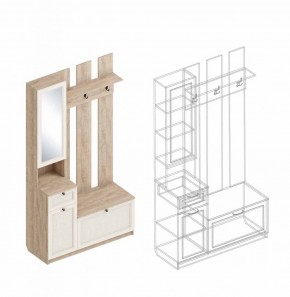 Прихожая Филадельфия (модульная) в Нефтекамске - neftekamsk.mebel24.online | фото 2