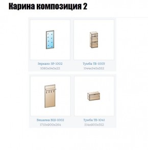 Прихожая Карина (модульная) в Нефтекамске - neftekamsk.mebel24.online | фото 6