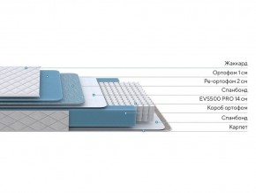 PROxSON Матрас FIRST 500 Flat M (Ткань Синтетический жаккард) 120x200 в Нефтекамске - neftekamsk.mebel24.online | фото 2