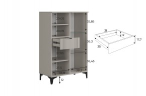 РИЧ Комод 2 в Нефтекамске - neftekamsk.mebel24.online | фото 3