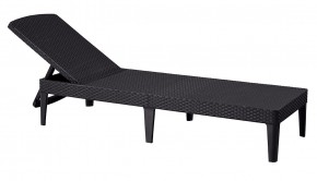 Шезлонг Джайпур (Jaipur Sun lounger) графит в Нефтекамске - neftekamsk.mebel24.online | фото