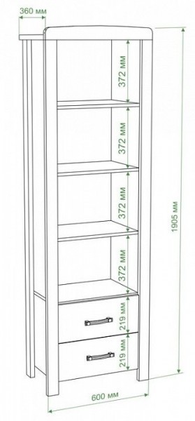 Шкаф для белья Бартоло ВТД-ГФ в Нефтекамске - neftekamsk.mebel24.online | фото 2