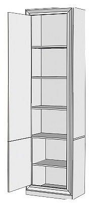 Шкаф для белья Нобиле ВтВ-ФГД-ФГК в Нефтекамске - neftekamsk.mebel24.online | фото 2