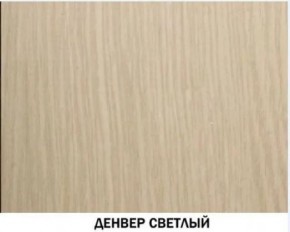 Шкаф для одежды №614 "Инна" Денвер светлый (*без полок) в Нефтекамске - neftekamsk.mebel24.online | фото 2