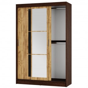 Шкаф-купе Денвер ШКК-03 (венге/крафт) в Нефтекамске - neftekamsk.mebel24.online | фото 3