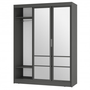 Шкаф-купе Симпл ШКК-06 (графит) в Нефтекамске - neftekamsk.mebel24.online | фото 4