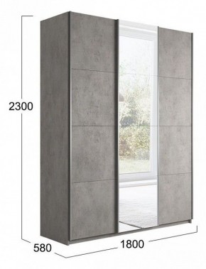 Шкаф-купе Траст СШК 2.180.60-11.13.11 в Нефтекамске - neftekamsk.mebel24.online | фото 3
