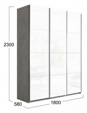 Шкаф-купе Траст СШК 2.180.60-15.15.15 в Нефтекамске - neftekamsk.mebel24.online | фото 3