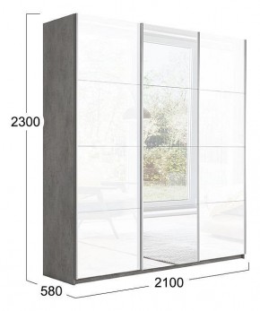 Шкаф-купе Траст СШК 2.210.70-15.13.15 в Нефтекамске - neftekamsk.mebel24.online | фото 3