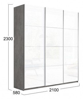 Шкаф-купе Траст СШК 2.210.70-15.15.15 в Нефтекамске - neftekamsk.mebel24.online | фото 3