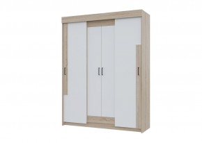 Шкаф-купе VICTOR (Сонома-Белый) в Нефтекамске - neftekamsk.mebel24.online | фото