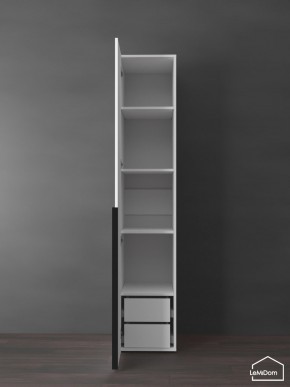 Шкаф Linnea MHR-1-3 2050х400х510 (Белый-М 11.1.2) в Нефтекамске - neftekamsk.mebel24.online | фото 7