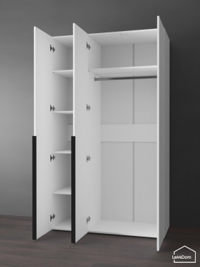 Шкаф Linnea MHR-3-1 2050х1200х510 (Белый-М 11.1.2) в Нефтекамске - neftekamsk.mebel24.online | фото 5