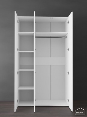 Шкаф Linnea MHR-3PO-1 2050х1200х510 (Белый-М 11.1.1) в Нефтекамске - neftekamsk.mebel24.online | фото 5