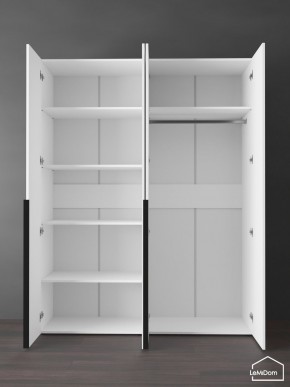 Шкаф Linnea MHR-4-1 2050х1600х510 (Белый-М 11.1.1) в Нефтекамске - neftekamsk.mebel24.online | фото 4