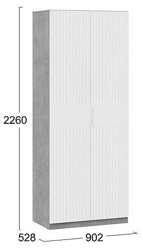 Шкаф платяной Хилтон в Нефтекамске - neftekamsk.mebel24.online | фото 4