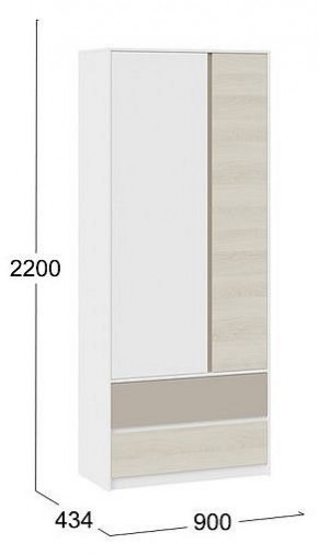 Шкаф платяной Сканди в Нефтекамске - neftekamsk.mebel24.online | фото 5