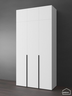 Шкаф с антресолью Linnea MHR-3A-1 2450х1200х510 (Белый-М 11.1.1) в Нефтекамске - neftekamsk.mebel24.online | фото 1