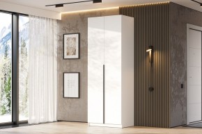 Шкаф ШК-5 + 4 полки + ящики (800) Белый текстурный в Нефтекамске - neftekamsk.mebel24.online | фото 3
