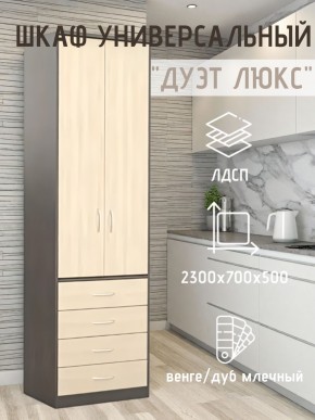 Шкаф универсальный Дуэт Люкс в Нефтекамске - neftekamsk.mebel24.online | фото 3