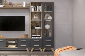 Шкаф-витрина 450 Вега Скандинавия в Нефтекамске - neftekamsk.mebel24.online | фото 3