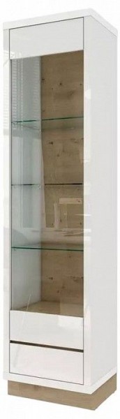 Шкаф-витрина Балтимор 414.03 в Нефтекамске - neftekamsk.mebel24.online | фото
