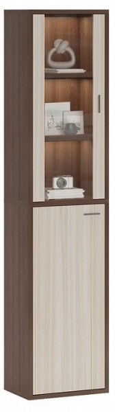Шкаф-витрина Домино СУ(ш1в2)+1ФГ+1ФС в Нефтекамске - neftekamsk.mebel24.online | фото 2