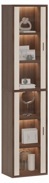 Шкаф-витрина Домино СУ(ш1в2)+2ФС в Нефтекамске - neftekamsk.mebel24.online | фото 2