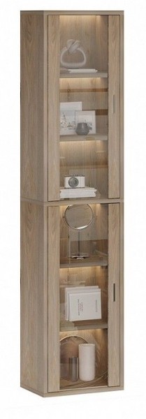 Шкаф-витрина Домино СУ(ш1в2)+2ФС в Нефтекамске - neftekamsk.mebel24.online | фото 2