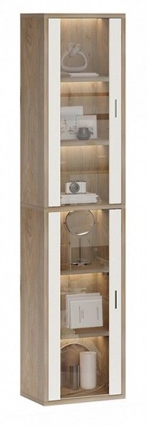 Шкаф-витрина Домино СУ(ш1в2)+2ФС в Нефтекамске - neftekamsk.mebel24.online | фото 2