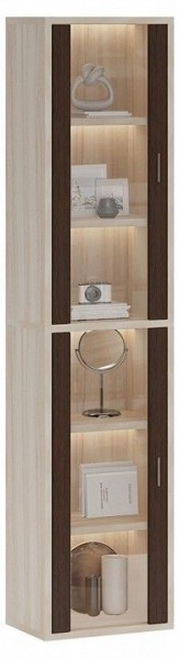 Шкаф-витрина Домино СУ(ш1в2)+2ФС в Нефтекамске - neftekamsk.mebel24.online | фото 2