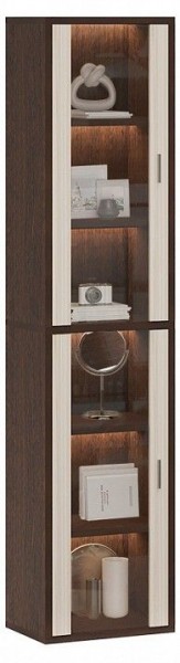 Шкаф-витрина Домино СУ(ш1в2)+2ФС в Нефтекамске - neftekamsk.mebel24.online | фото 2