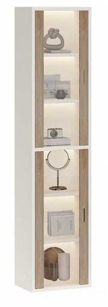 Шкаф-витрина Домино СУ(ш1в2)+2ФС в Нефтекамске - neftekamsk.mebel24.online | фото 2