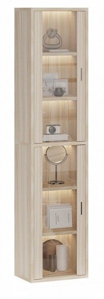 Шкаф-витрина Домино СУ(ш1в2)+2ФС в Нефтекамске - neftekamsk.mebel24.online | фото 2