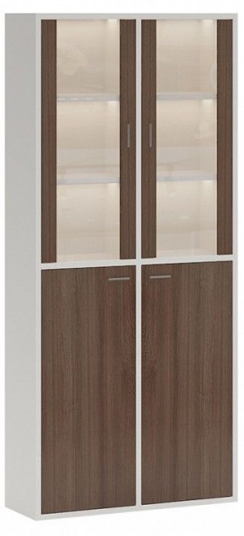 Шкаф-витрина Домино СУ(ш2в2)+2ФС+2ФГ в Нефтекамске - neftekamsk.mebel24.online | фото 2