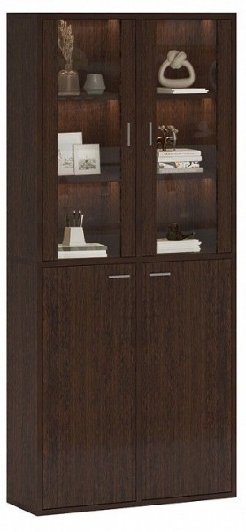Шкаф-витрина Домино СУ(ш2в2)+2ФС+2ФГ в Нефтекамске - neftekamsk.mebel24.online | фото 3