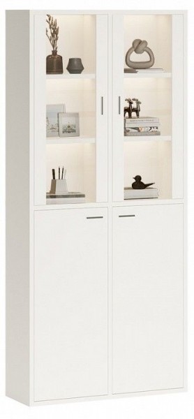 Шкаф-витрина Домино СУ(ш2в2)+2ФС+2ФГ в Нефтекамске - neftekamsk.mebel24.online | фото 2
