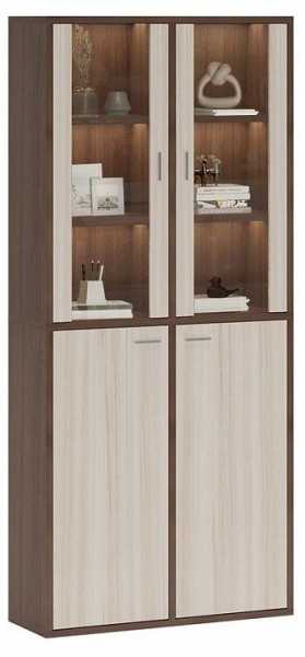 Шкаф-витрина Домино СУ(ш2в2)+2ФС+2ФГ в Нефтекамске - neftekamsk.mebel24.online | фото 2