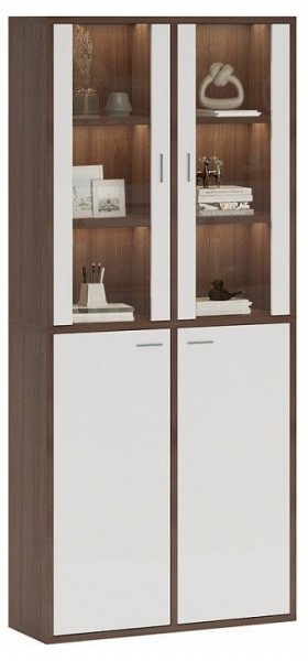 Шкаф-витрина Домино СУ(ш2в2)+2ФС+2ФГ в Нефтекамске - neftekamsk.mebel24.online | фото 2