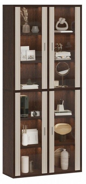 Шкаф-витрина Домино СУ(ш2в2)+4ФС в Нефтекамске - neftekamsk.mebel24.online | фото 2