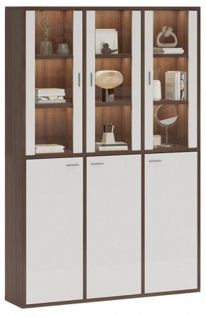Шкаф-витрина Домино СУ(ш3в2)+3ФГ+3ФС в Нефтекамске - neftekamsk.mebel24.online | фото 2