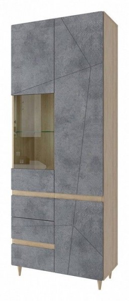 Шкаф-витрина Киото СТЛ.339.02 в Нефтекамске - neftekamsk.mebel24.online | фото 2