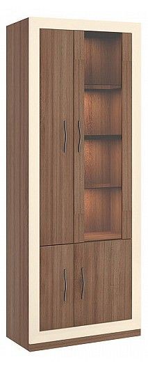 Шкаф-витрина Нобиле ШВтВ-ФСД-ФГК в Нефтекамске - neftekamsk.mebel24.online | фото 3