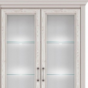 Шкаф-витрина Стилиус с подсветкой B169-REG2W2S в Нефтекамске - neftekamsk.mebel24.online | фото 2
