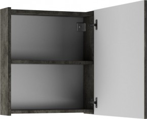 Шкаф-зеркало Мечта 50 Бетон АЙСБЕРГ (DM2337HZ) в Нефтекамске - neftekamsk.mebel24.online | фото