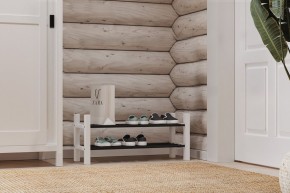 Скамья 85х37 Кантри для обуви белая в Нефтекамске - neftekamsk.mebel24.online | фото 4