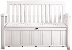 Скамья Patio Bench белый в Нефтекамске - neftekamsk.mebel24.online | фото 1