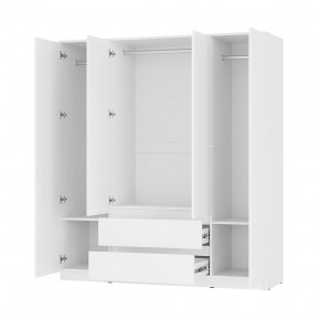 Спальня Симпл (белая) модульная в Нефтекамске - neftekamsk.mebel24.online | фото 42